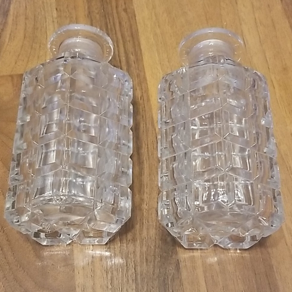 Vintage Cut Crystal Decanters, set of 2 Two - Picture 6 of 16